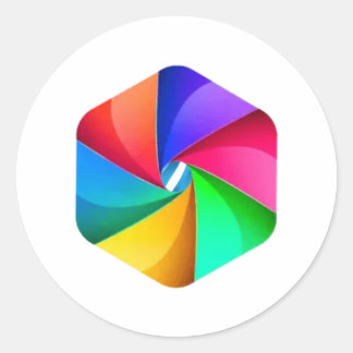 Celestial Dreams. Classic Round Sticker