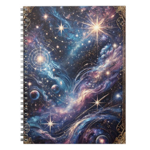 Celestial Dreams Cosmic Galaxy Notebook