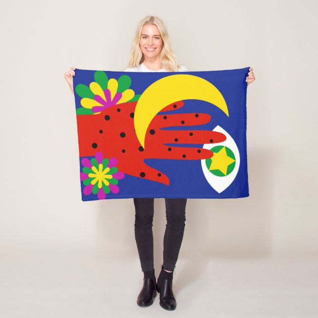 Celestial Dreams Fleece Blanket (In Situ)