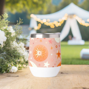 Celestial Dreams Orange and Pink