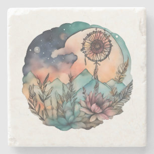 Celestial Dreams Stone Coaster