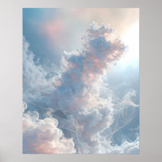 Celestial Drift Poster