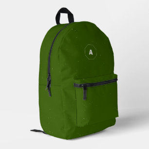 Celestial Dust & Starlight Texture Pattern Printed Backpack