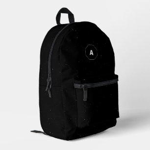 Celestial Dust & Starlight Texture Pattern Printed Backpack