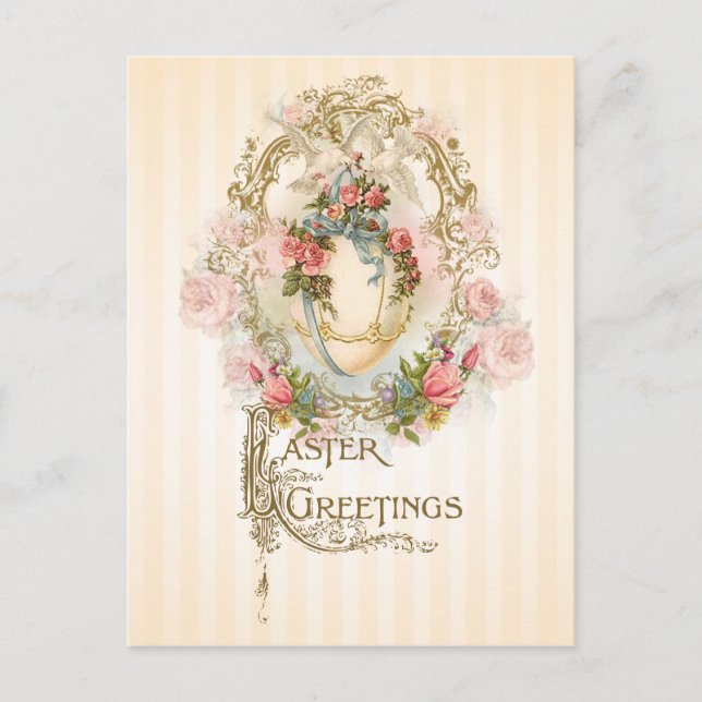 Celestial Egg - Easter Greetings Postcard (Front)