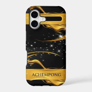 Celestial Elegance: Liquid Gold Gilded - Achempong