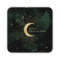 Celestial Emerald Crescent Moon