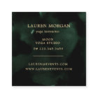 Celestial Emerald Crescent Moon