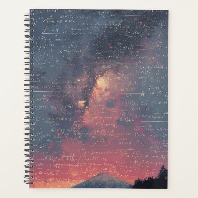 Celestial Equation Nebula Spiral Planner (Front)