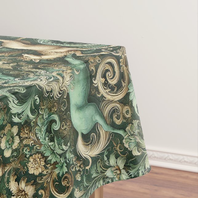 Celestial Equinox – Mythical Large Pattern Tablecloth (In Situ)