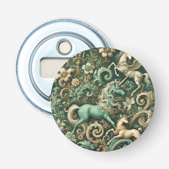 Celestial Equinox – Mythical Unicorn  Bottle Opener (Front)