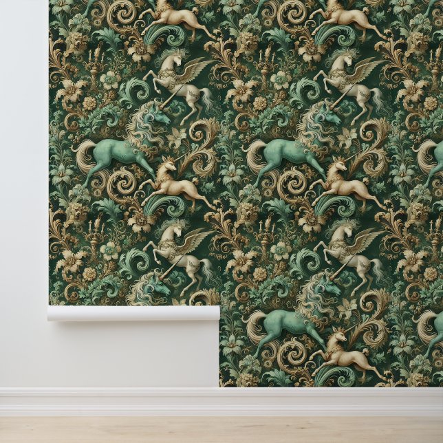 Celestial Equinox – Mythical Unicorn  Wallpaper (Application)