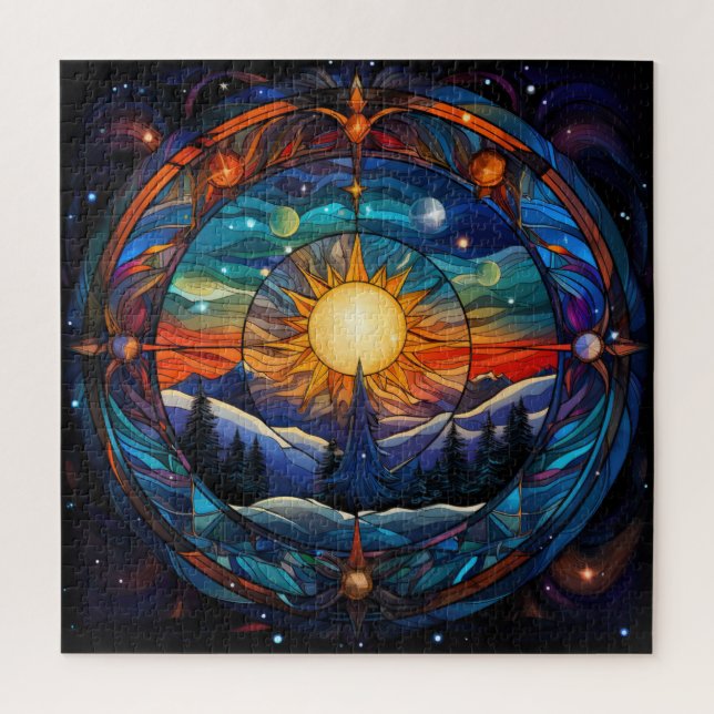 Celestial Escape Puzzle (Vertical)