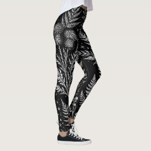 Celestial Fern Moon Leggings