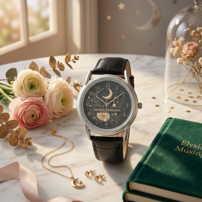 Celestial Floral Moon Watch (Creator Uploaded)