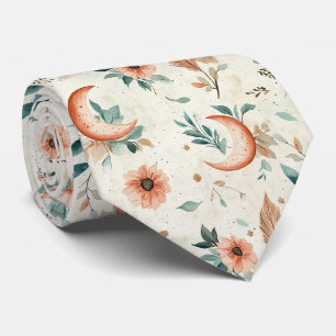 Celestial Floral Pattern (2) Tie