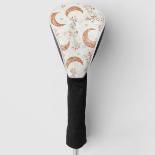 Celestial Floral Pattern (3) Golf Head Cover