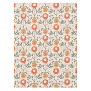 Celestial Floral Sunburst Seamless Pattern Design Tablecloth