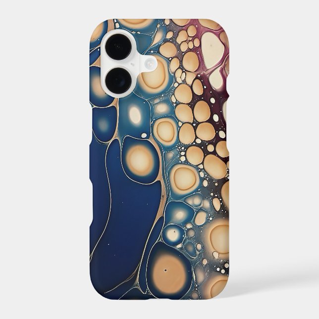 Celestial Fluid Marble in Midnight Gold (Back)