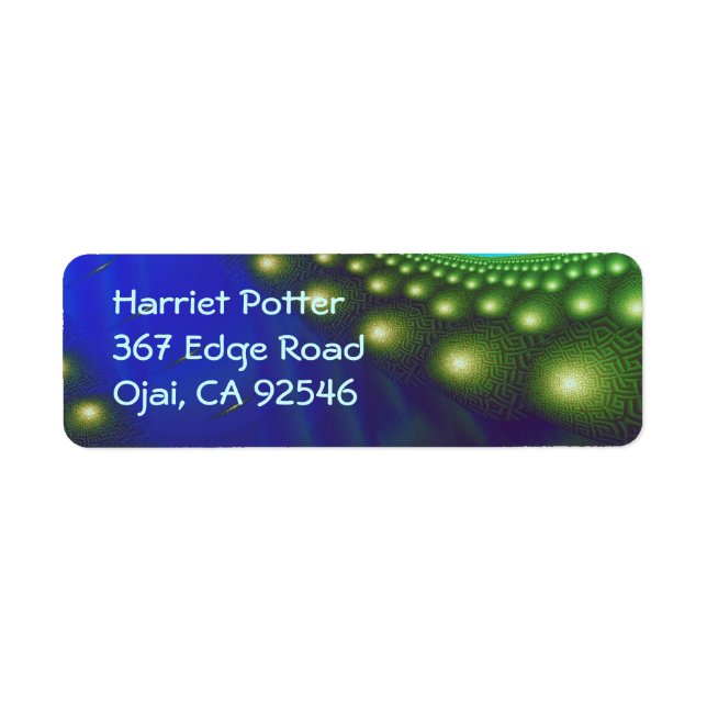Celestial Forest Nature Pattern Abstract Art (Front)