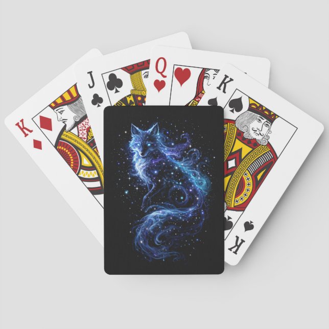 Celestial Fox Spirit Playing Cards (Back)