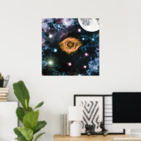 Celestial Galaxy Nebula Planet Hubble Photo