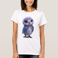 Celestial Galaxy Sparkle Baby Owl Women