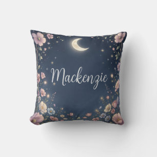Celestial Garden and Custom Name Cushion