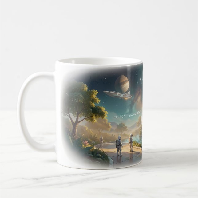 Celestial Garden Dreamscape Mug (Left)