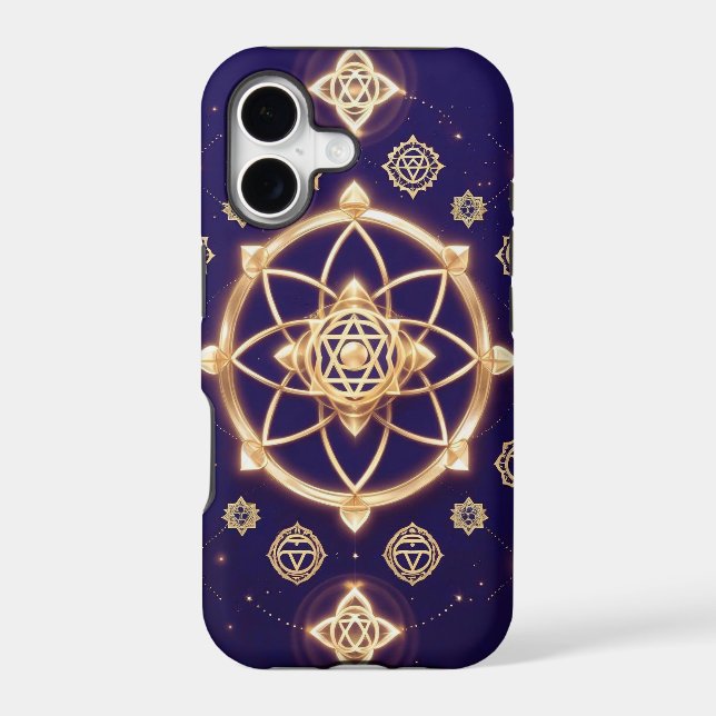 Celestial Geometry of Light — Sacred Pattern (Back)