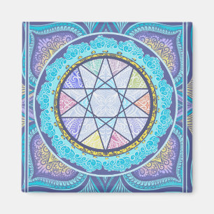 Celestial Geometry Portal Magnet