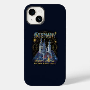Celestial Germany Neuschwanstein Castle Art iPhone 14 Case
