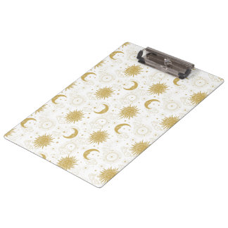 Celestial Gold Clipboard