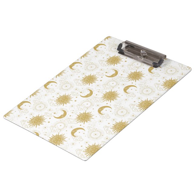 Celestial Gold Clipboard (Angled)
