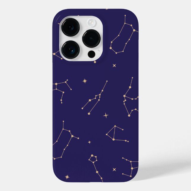 Celestial Gold Star Solareclipse Theme  Case-Mate iPhone Case (Back)