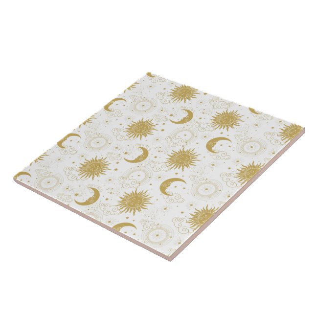 Celestial Gold Tile (Side)