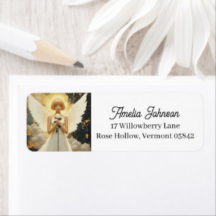 Celestial Grace   Pretty Angel and Rose 