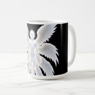 Celestial Guardian Angel Fantasy Art Coffee Mug