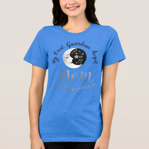 Celestial Guardian Mum Moon & First Journey Art Tri-Blend Shirt
