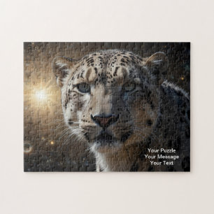 Celestial Guardian – Snow Leopard Jigsaw Puzzle