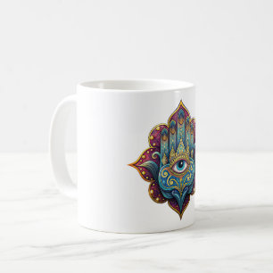 Celestial Hamsa  Coffee Mug