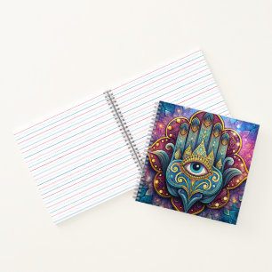 Celestial Hamsa Notebook