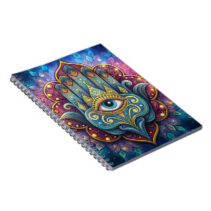 Celestial Hamsa Notebook