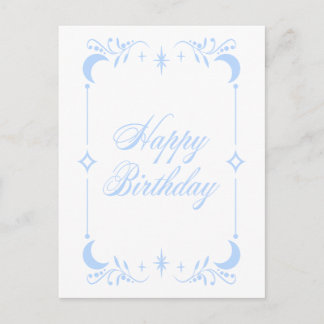 Celestial Happy Birthday Postcard