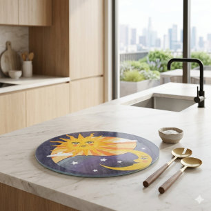 Celestial Harmony Cutting Board
