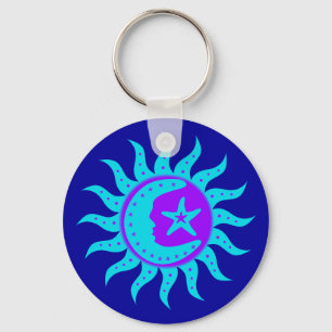 Celestial Harmony Keychain