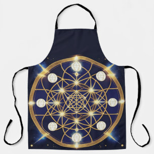 Celestial Harmony – The Light Within the Grid Apron