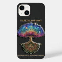 Celestial Harmony Tree | Cosmic Meditation Mandala