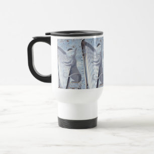 Celestial Harp Cat Travel Mug