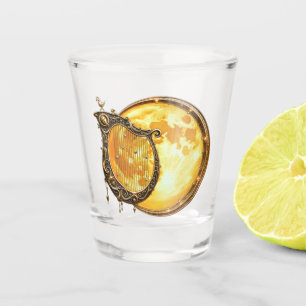 Celestial Harp of the Golden Moon Shot Glass